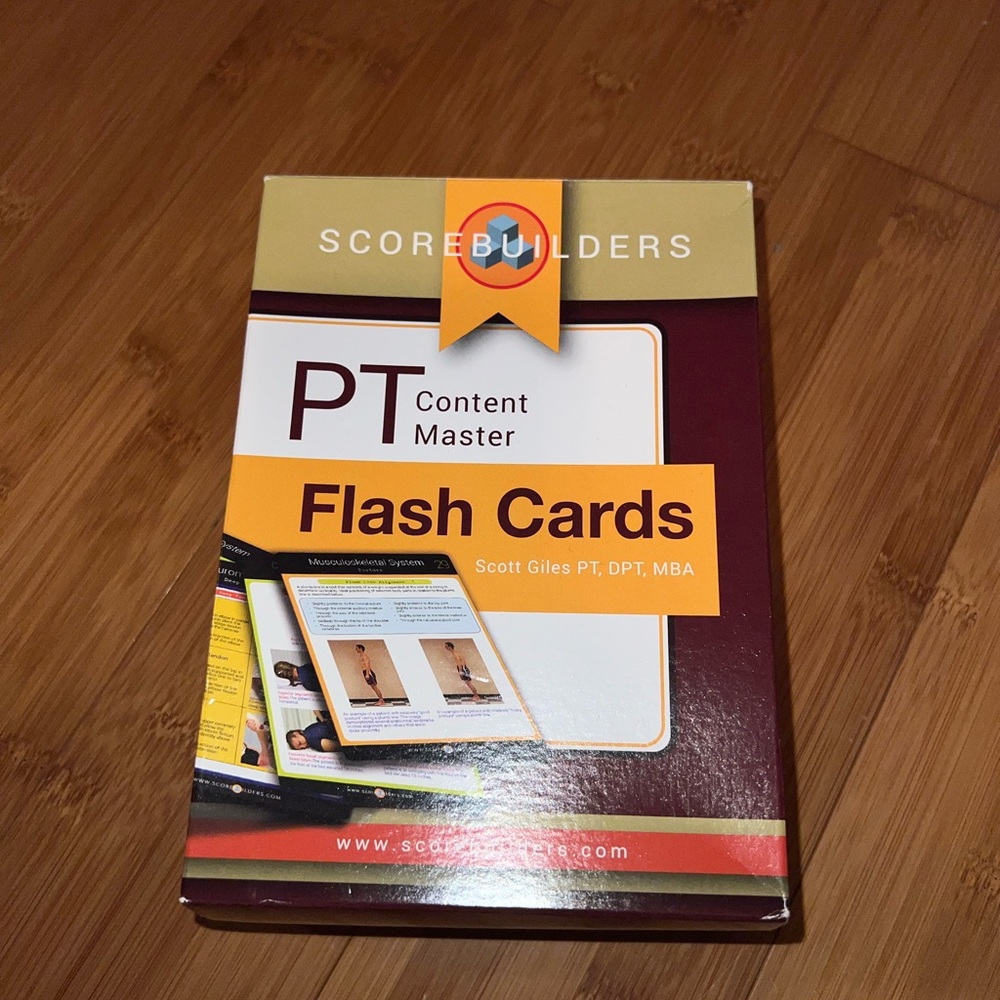 Physical Therapy NPTE study Scorebuilders Flashcards